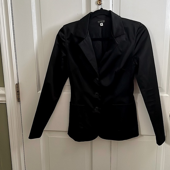 Vintage Black Rampage Three Button Blazer - Picture 2 of 3